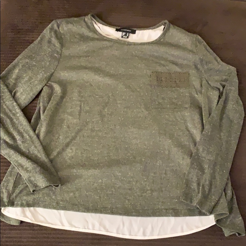 Primark Olive Sweater size 10
